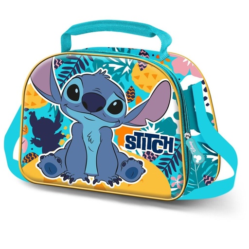 [8445118085372] Bolsa portameriendas 3D Colors Stitch Disney