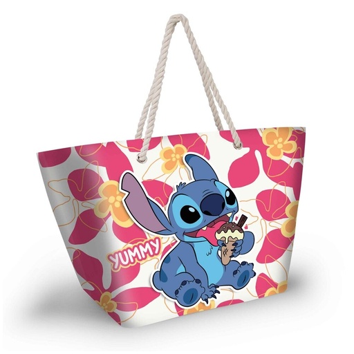 [8445118085969] Bolsa playa Ice Cream Stitch Disney