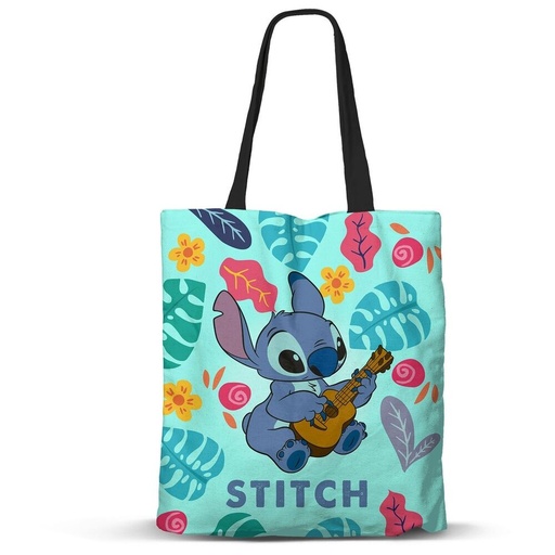 [8445118086300] Bolsa shopping Guitar Stitch Disney 40cm