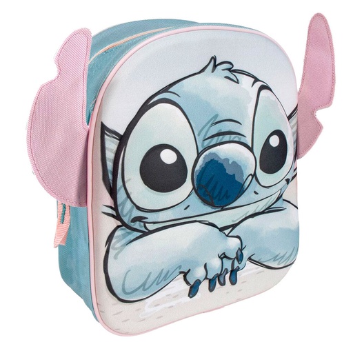 [8445484369212] Mochila 3D Stitch Disney 27cm