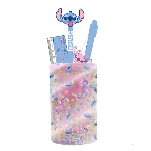 [8445484524741] Portalapices papeleria Stitch Disney