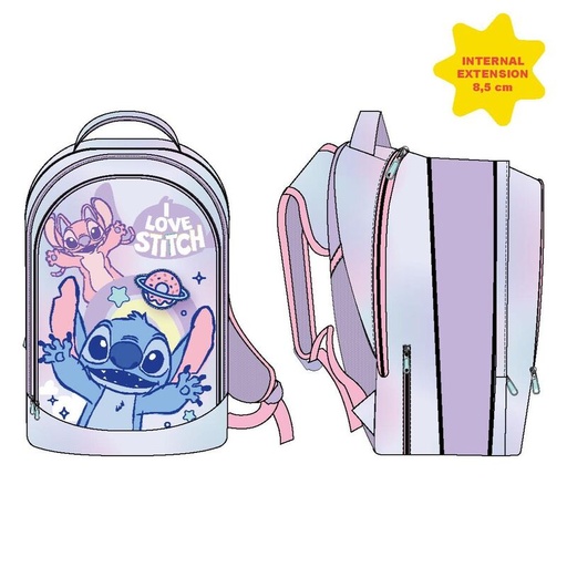 [8445484536997] Mochila Stitch Disney 41cm