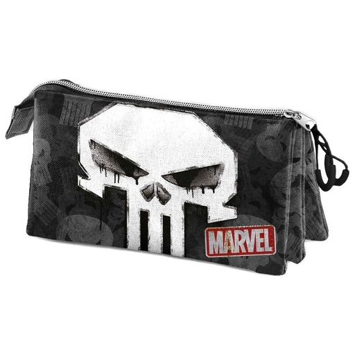 [8445118077162] Portatodo Skull Punisher Marvel triple