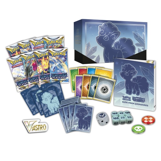[0820650502934] Estuche juego cartas coleccionables Entrenador Tempestad Plateada Espada y Escudo Pokemon español