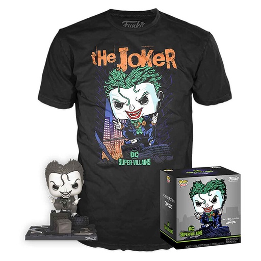 [889698381727] Set figura POP & Tee DC Comics Jim Lee Joker