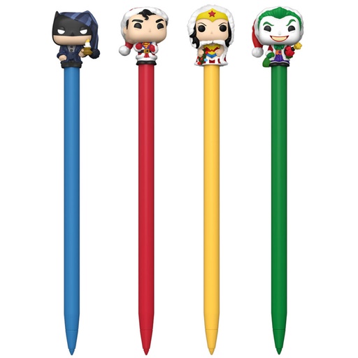 [889698579544] Boligrafo Toppers DC Comics Holiday Super Heroes surtido