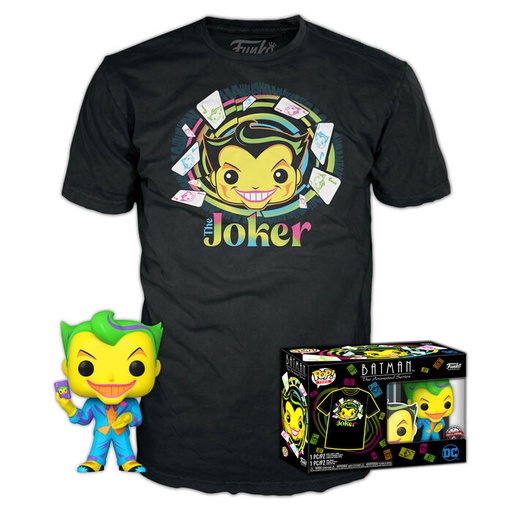 [889698636162] Set figura POP & Tee DC Comics Batman Joker Exclusive