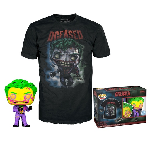 [889698745482] Set figura POP & Tee DC Comics Joker