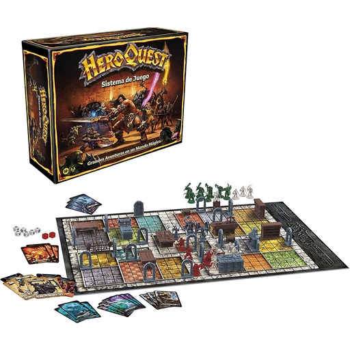 [5010993940516] Juego de Mesa HeroQuest Aventuras en Mazmorras Avalon Hill español