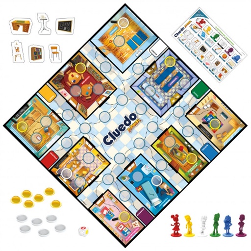 [5010996110831] Juego mesa Cluedo Junior