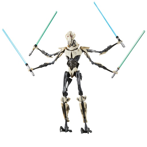 [5010996179906] Figura General Grievous Battle Damaged Battlefront II Star Wars 15cm