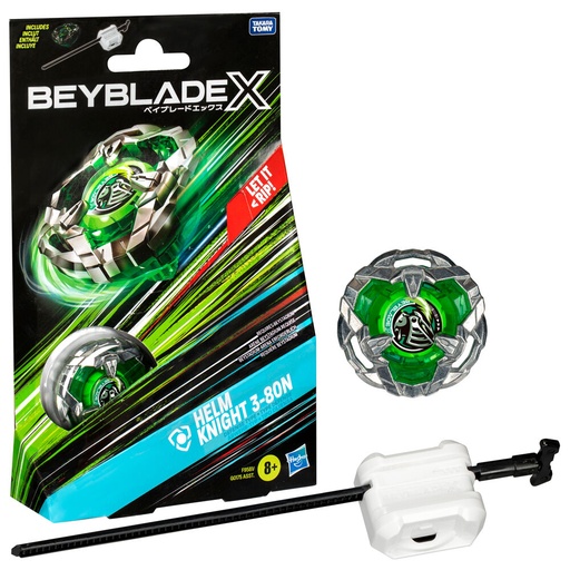 [5010996257086] Juego Helm Knight 3-80N BeybladeX