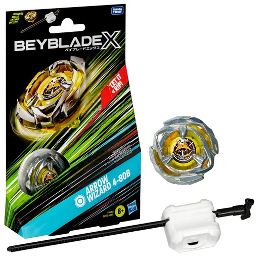 [5010996257116] Juego Arrow Wizard 4-80B BeybladeX