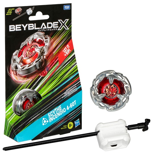 [5010996257123] Juego Scythe Incendio 4-60T BeybladeX