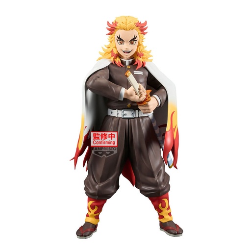 [4983164293692] Figura Kyojuro Rengoku Grandista Demon Slayer Kimetsu no Yaiba 24cm