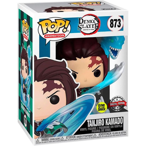 [889698496803] Figura POP Demon Slayer Kimetsu no Yaiba Tanjiro Kamado Exclusive