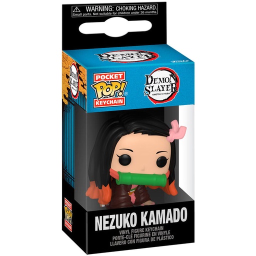 [889698656221] Llavero Pocket POP Demon Slayer Kimetsu no Yaiba Nezuko Kamado