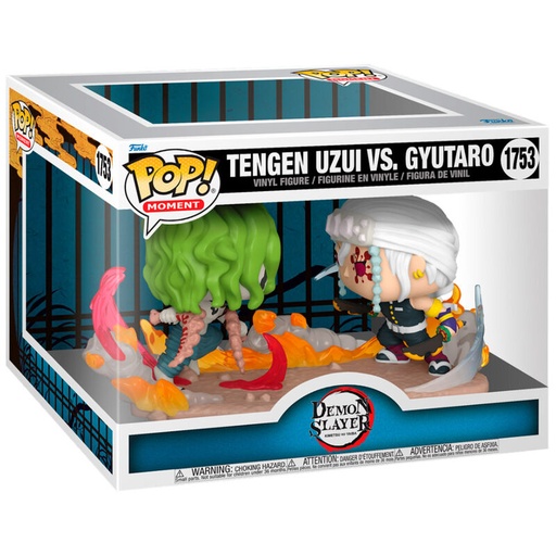[889698803380] Figura POP Moment Demon Slayer Kimetsu no Yaiba Tengen VS Gyutaro