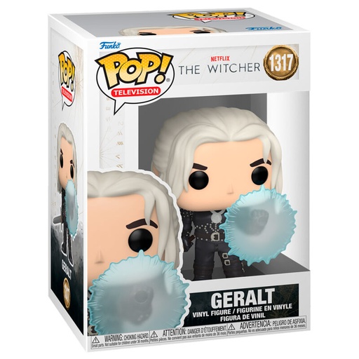 [889698674249] Figura POP The Witcher Geralt with Shield