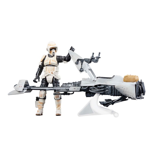 [5010996126825] Figura Speeder Bike Scout Trooper & Grogu the Mandalorian Star Wars 9cm