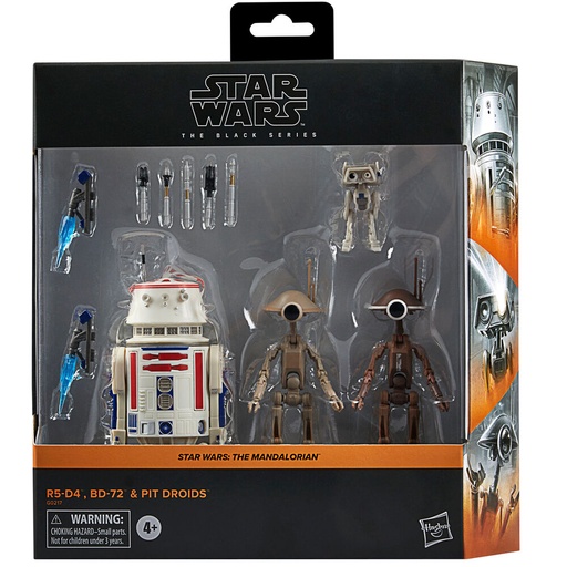 [5010996243683] Blister figuras R5-D4 BD-72 & Pit Droids The Mandalorian Star Wars 15cm
