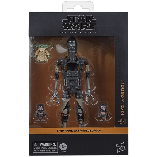 [5010996251114] Set figuras IG-12 & Grogu The Mandalorian Star Wars 15cm