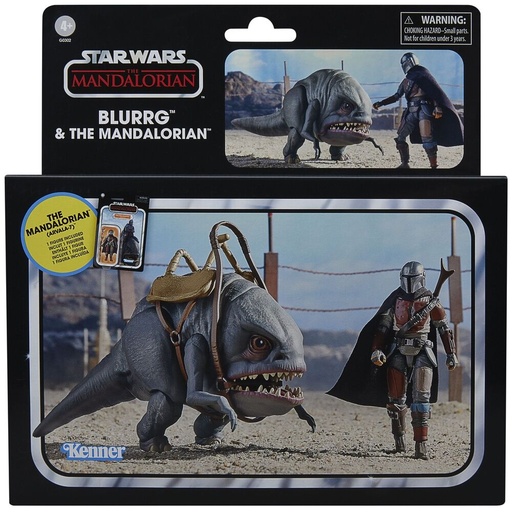 [5010996254702] Set 2 figuras Blurrg & Mandalorian - The Mandalorian Star Wars 9,5cm