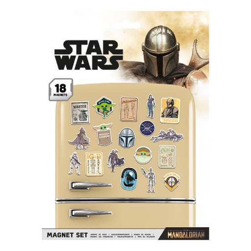 [5050293651095] Set imanes Bounty Hunter The Mandalorian Star Wars