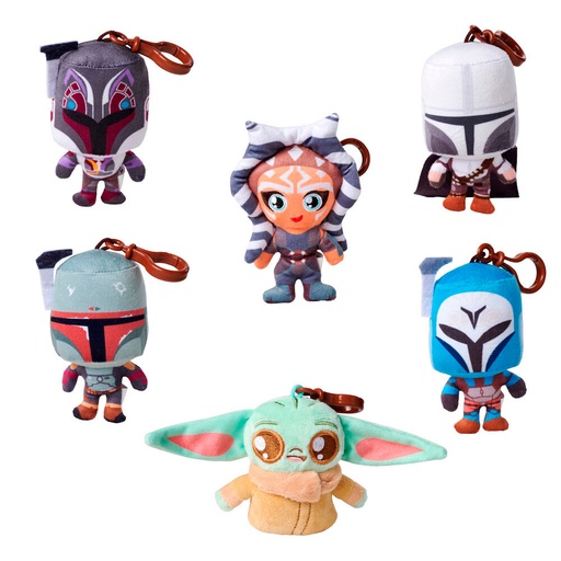 [5400868032178] Llavero peluche Mandalorian Star Wars 10cm surtido