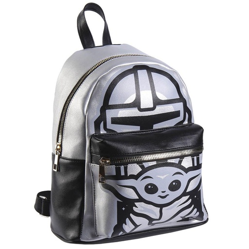 [8445484022704] Mochila Yoda Mandalorian Star Wars 27cm