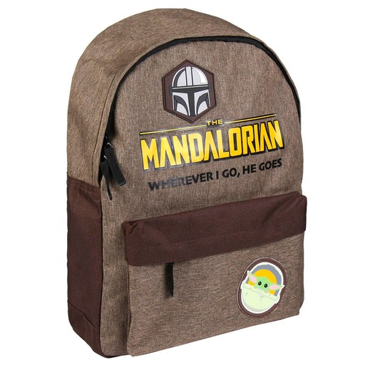 [8445484023084] Mochila Yoda Mandalorian Star Wars 44cm