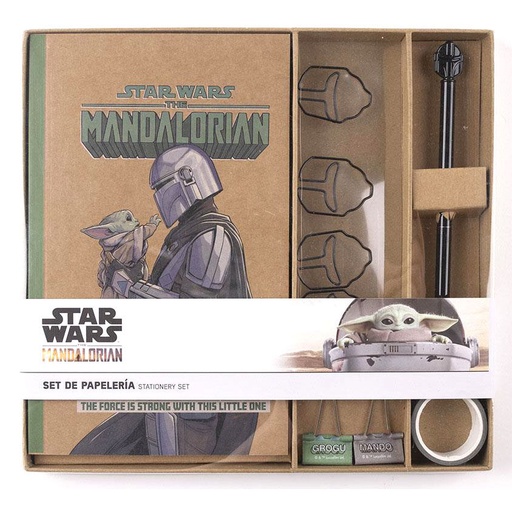 [8445484121681] Set papeleria The Mandalorian Star Wars