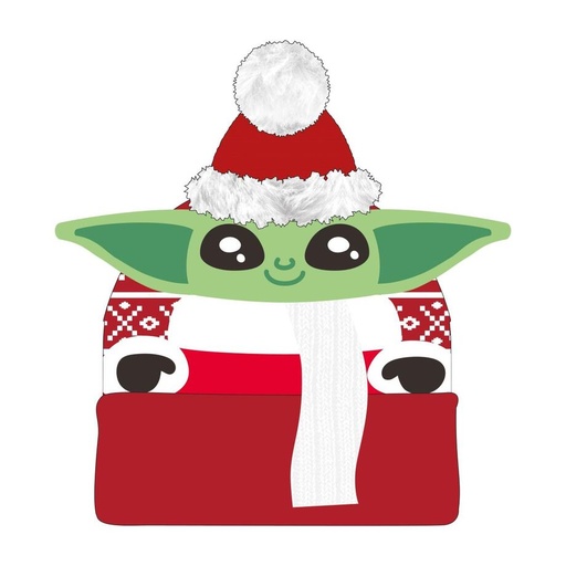 [8445484529876] Gorro Christmas The Mandalorian Star Wars