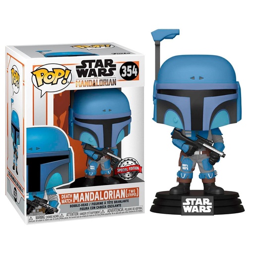 [889698460910] Figura POP Star Wars Mandalorian Death Watch Mandalorian Two Stripes Exclusive