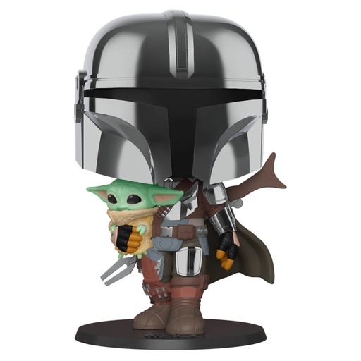 [889698499316] Figura POP Star Wars Mandalorian with Yoda Child 25cm