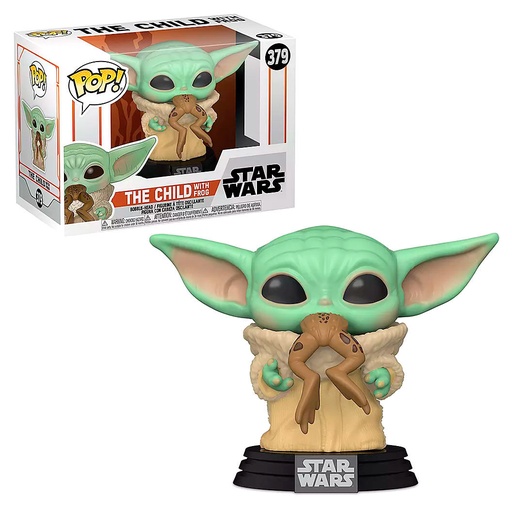 [889698499323] Funko POP Star Wars Mandalorian The Child with Frog
