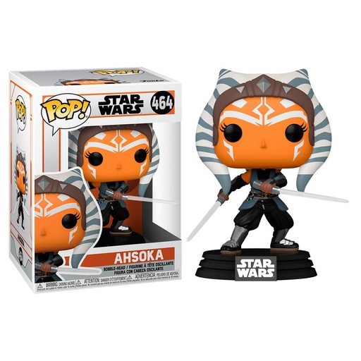 [889698545273] Figura POP Star Wars Mandalorian Ahsoka with Sabers