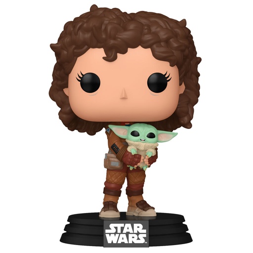 [889698765527] Figura POP Star Wars Mandalorian 9 Peli Motto with Grogu