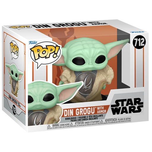 [889698800044] Figura POP Star Wars The Mandalorian Din Grogu with Armor