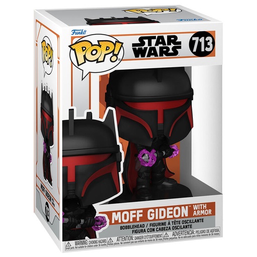 [889698800051] Figura POP Star Wars The Mandalorian Moff Gideon with Armor