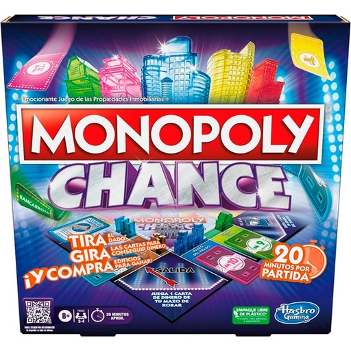[5010996170651] Juego mesa Monopoly Chance español
