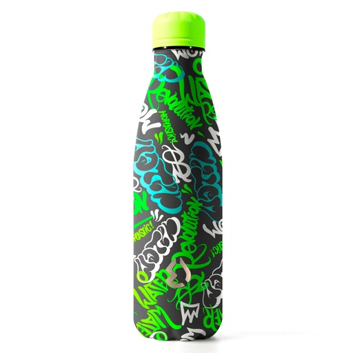 [8435607602074] Botella Grafitti Water Revolution 500ml
