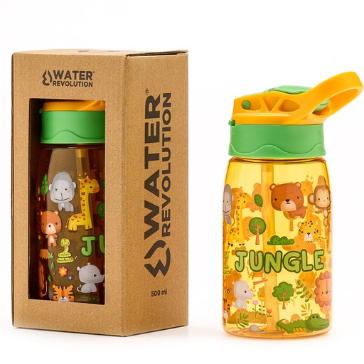 [8435607602869] Cantimplora Jungla Water Revolution 500ml tritan