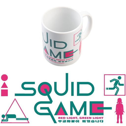 [8435747810193] Taza El Juego del Calamar 350ml