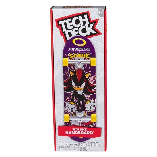 [681147039537] Set monopatin Handboard Sonic The Hedgehog Tech Deck