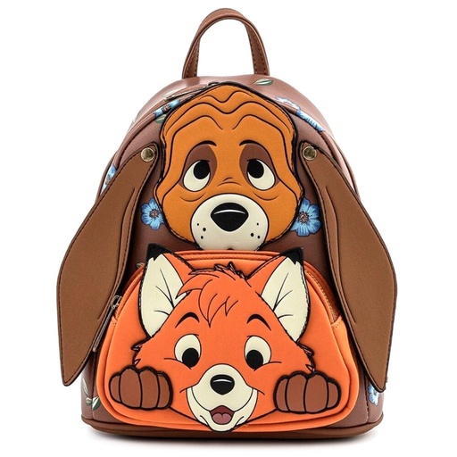 [671803363175] Mochila Tod y Toby Disney Loungefly 26cm