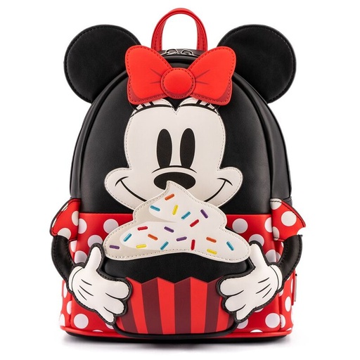 [671803386594] Mochila Cupcake Minnie Mouse Disney Loungefly 26cm