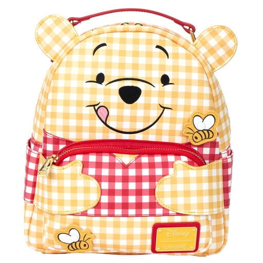 [671803404922] Mochila Gingham Winnie the Pooh Disney Loungefly 25cm