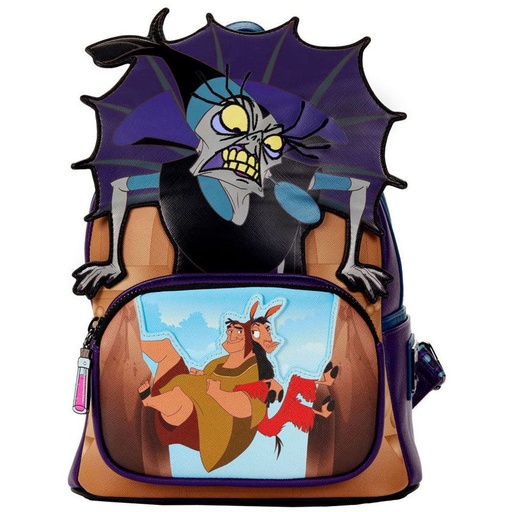 [671803405158] Mochila Villanos El Emperador y sus Locuras Disney Loungefly 26cm