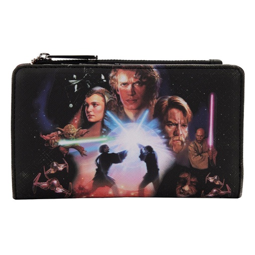 [671803405585] Cartera Trilogia precuelas Star Wars Loungefly